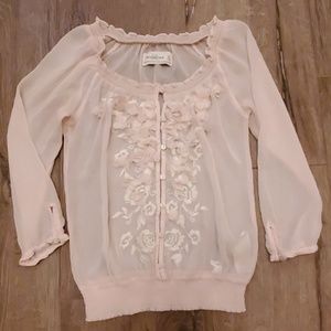 Shear Abercrombie Fitch top